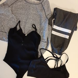 Lounge Wear, bralette, & bodysuit lot